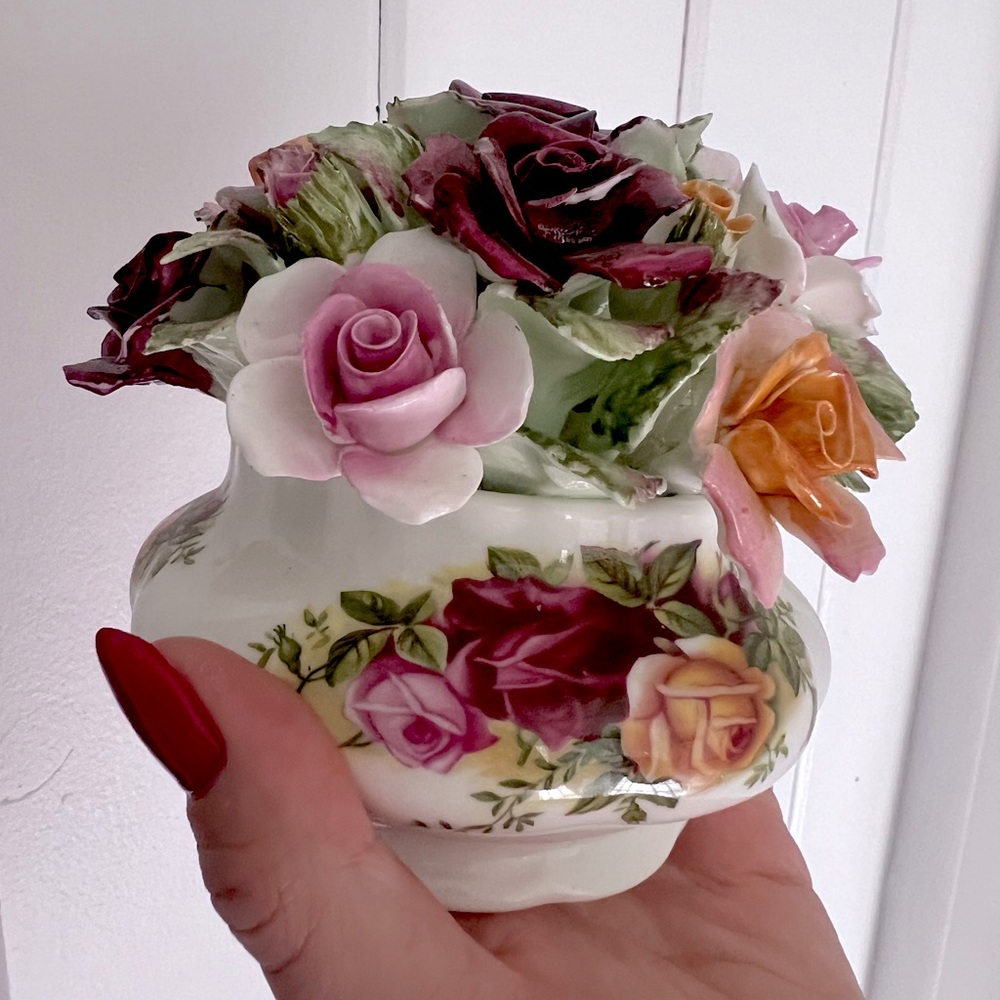 Royal Albert Vintage China Rose Bouquet